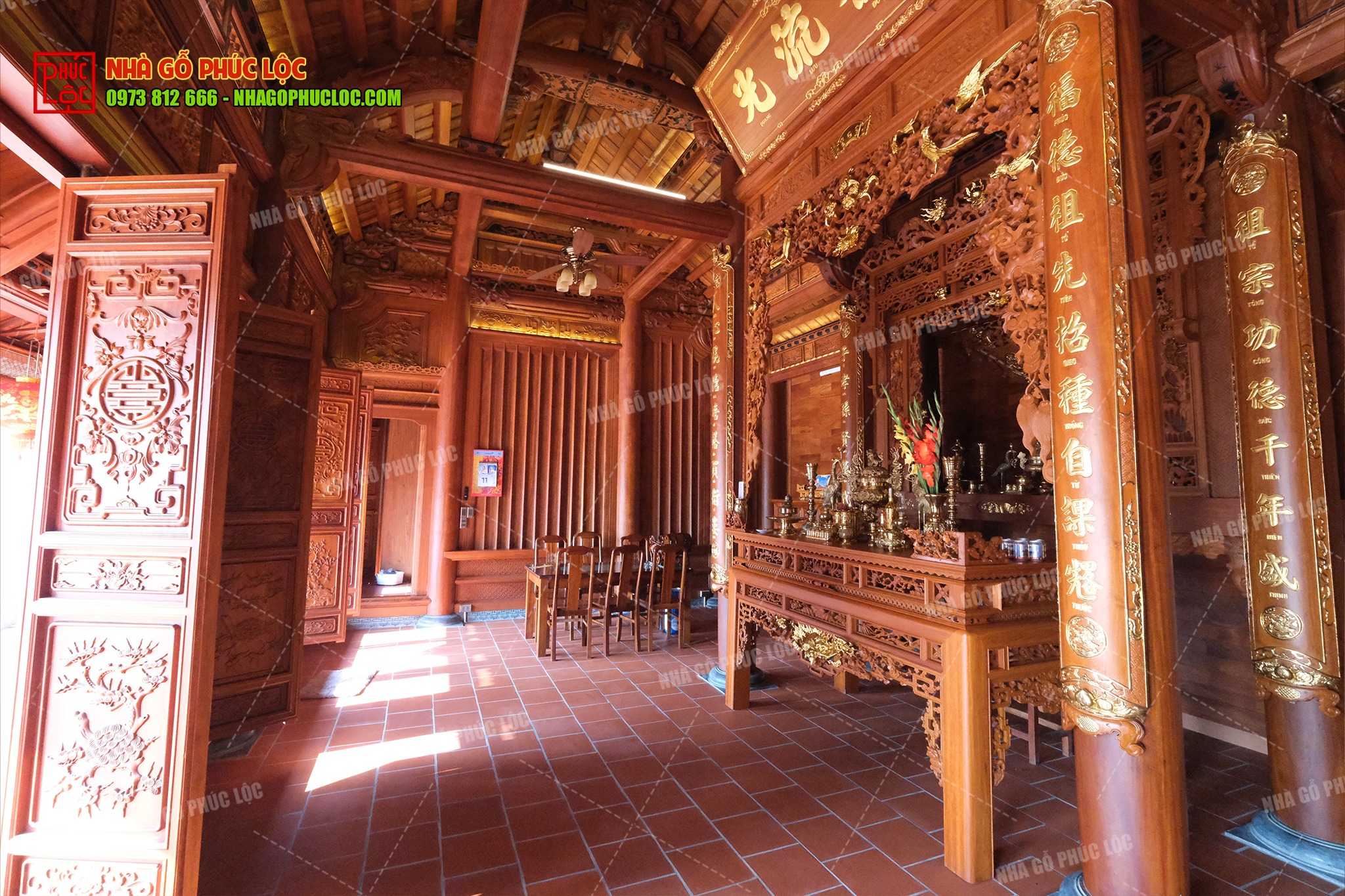 Đặt bàn thờ theo hướng “tọa cát - hướng cát”