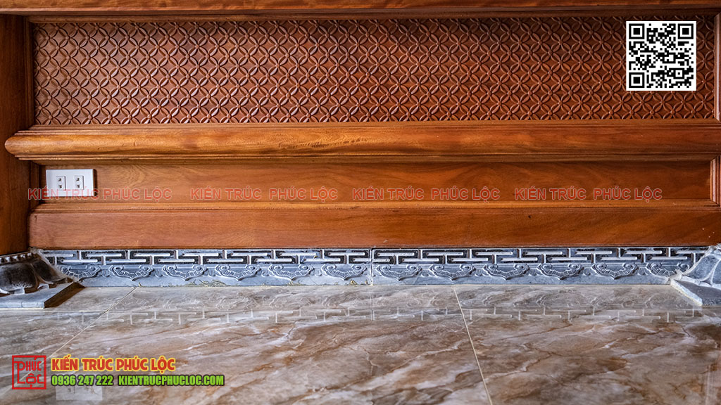 Ứng dụng len đá cửa trong nhà gỗ 3 gian và 5 gian