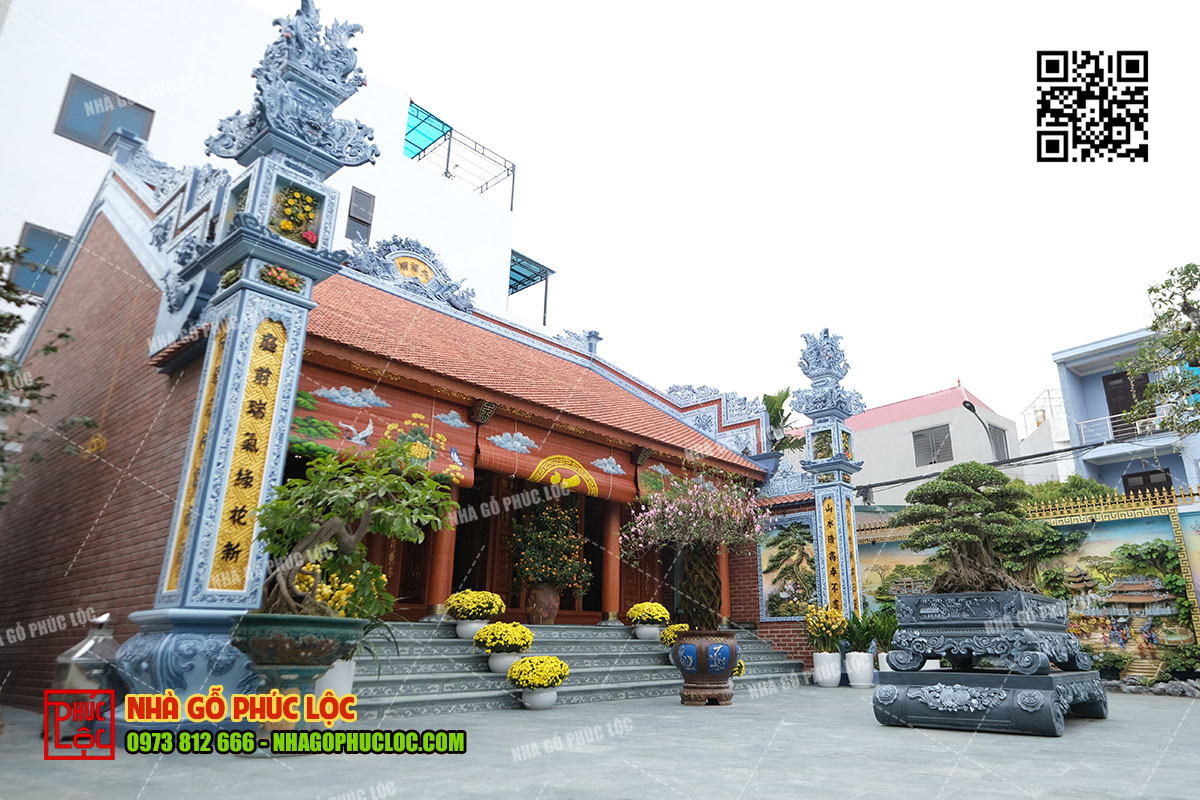 Nhà thờ gia đình thờ cúng tổ tiên của gia đình, dòng họ