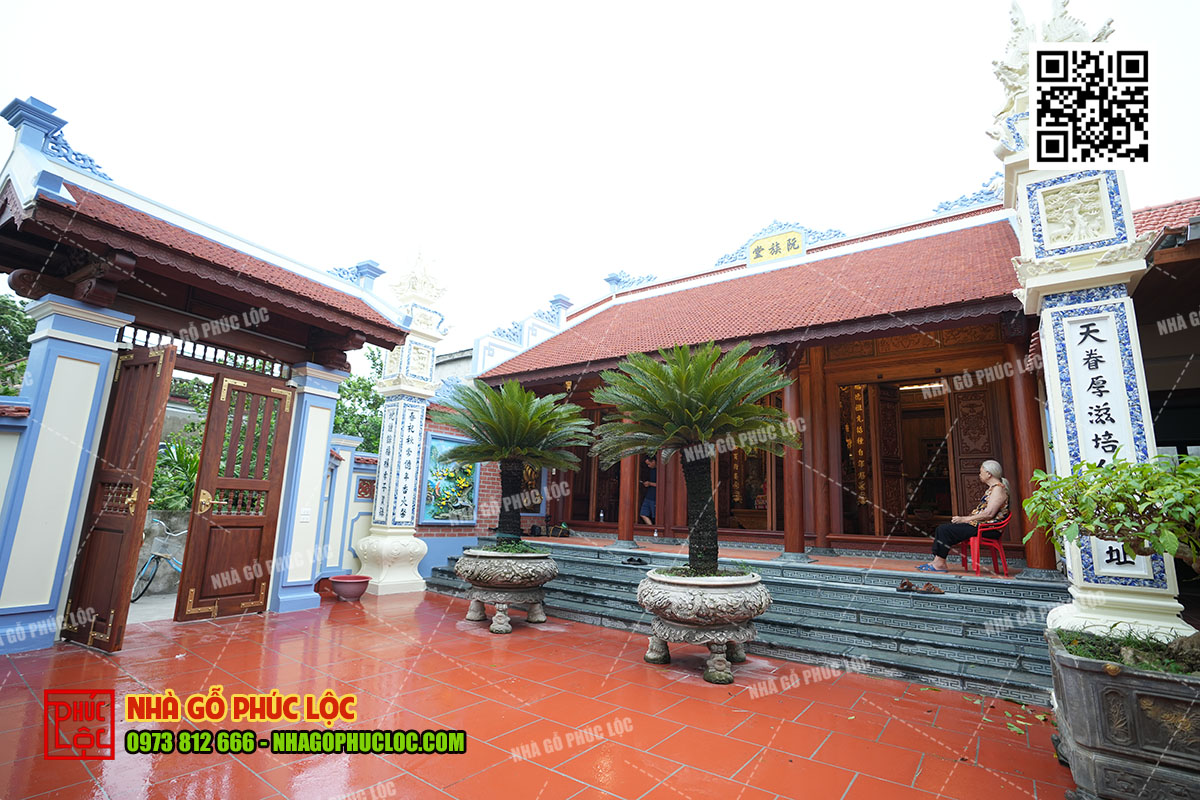 Nhà thờ thể hiện ý nghĩa giáo dục con cháu