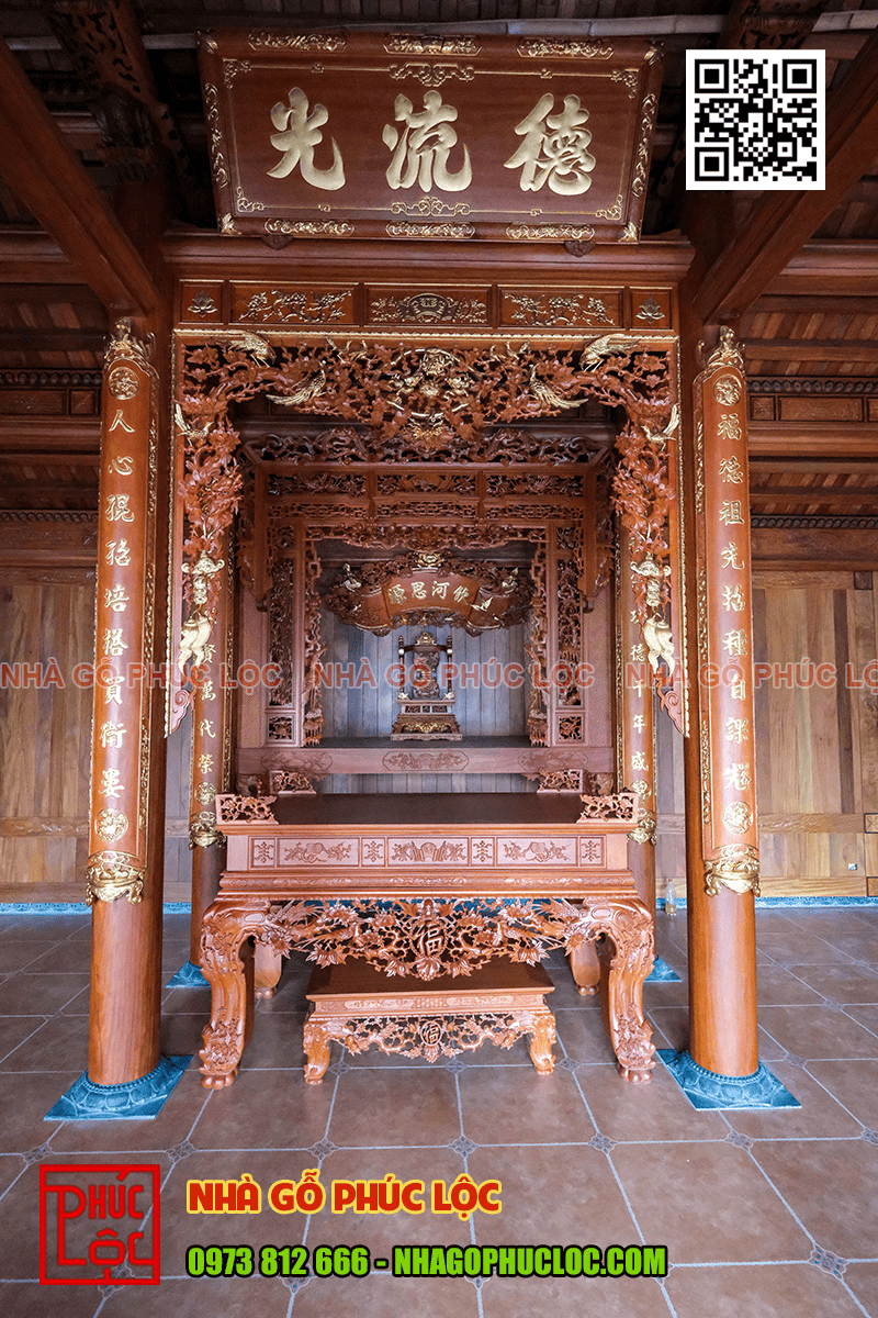 Ý nghĩa tâm linh khi đặt bàn cúng cơm ở gian giữa